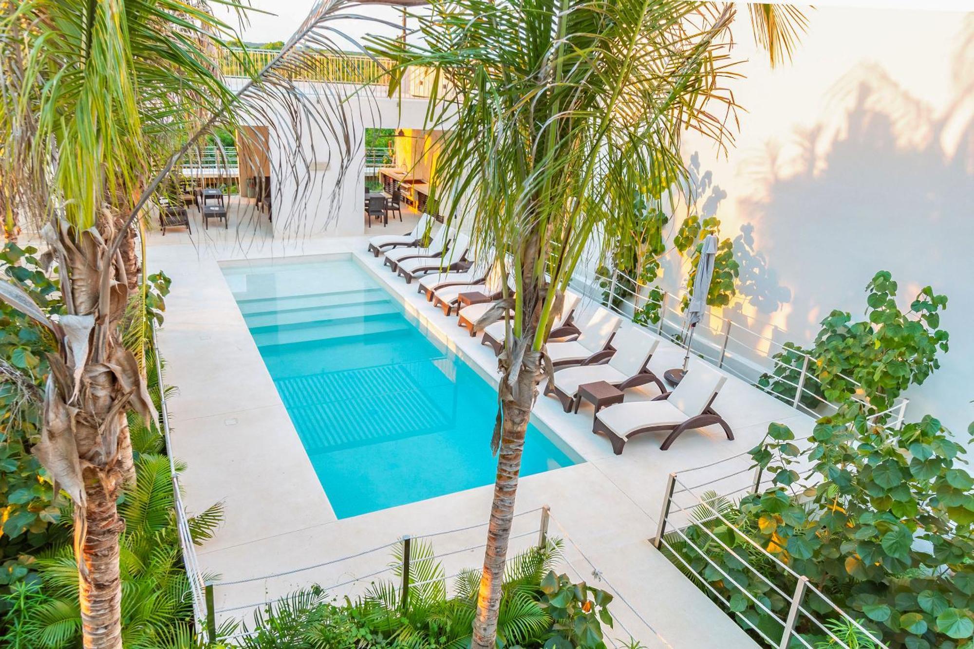 Santamar By Tao Beach Condos With Pool & Walk To Ocean Akumal Zimmer foto