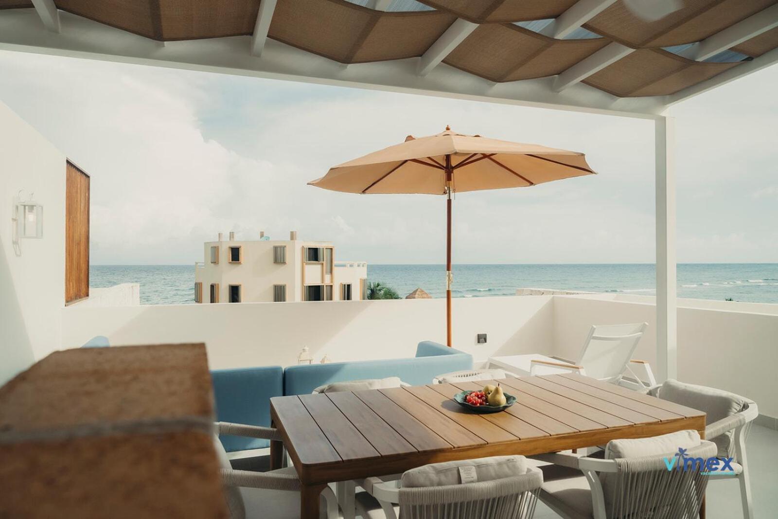 Santamar By Tao Beach Condos With Pool & Walk To Ocean Akumal Exterior foto